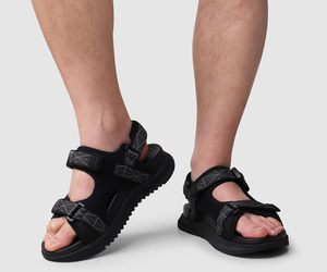 Sandales de randonnée soutien de la voûte plantaire homme sandales de marche maille respirante plage récupération <span class=keywords><strong>orthopédique</strong></span> diapositives de sport sangle réglable - Product Image 1