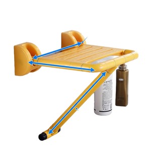 Folding Bathroom <b>Shower</b> <b>Chair</b> Non Slip 150 Kg Weight Capacity <b>For</b> <b>Elderly</b> And Pregnant Women Accessible Age Friendly Seating - Product Image 2