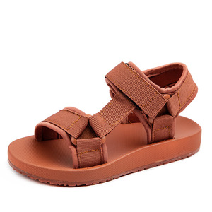 Sandales d'été à semelle souple pour enfants, chaussures décontractées de plage pour garçons, sandales simples à bout ouvert avec sangle tendance, vente en gros de sandales pour enfants - Product Image 5