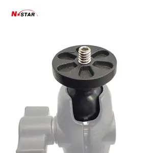 N Star Ball Adapter for Mount Grip 1 inch Ball Base Handlebar Motorcycle Parts Scooter ATV Mount Bike Phone Holder for Ram