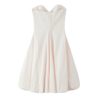 Nouvelle robe mini tube chic et décontractée pour femme, style rétro, sans manches, collection été 2026.