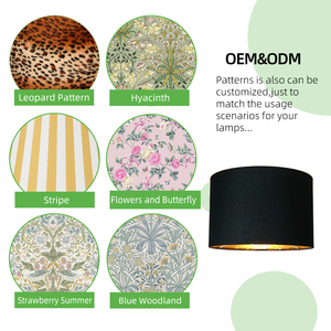 <span class=keywords><strong>Paralume</strong></span> Nordic UK in metallo dorato, decorativo, stile occidentale, moderno, europeo, in rame, per lampada Abat-jour - Product Image 5