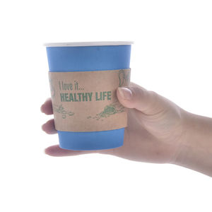 บรรจุภัณฑ์แบบปลอกหุ้มป้องกันพิมพ์ลายแบบใช้แล้วทิ้งสำหรับกาแฟคราฟท์ - Product Image 2