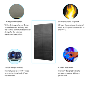 Trung Quốc Wedding party sân khấu tương tác <span class=keywords><strong>LED</strong></span> màu 3D Dance Floor thường vụ Màn hình hiển thị <span class=keywords><strong>LED</strong></span> tấm - Product Image 3