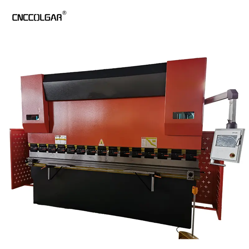 CNCColgar rem tekan hidrolik 125 ton, mesin bending OK rem tekan cnc