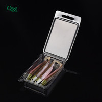 Boîte d'emballage en plastique PET PVC transparent YuXuan pour leurres de pêche souples