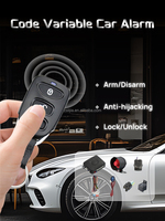 NTO Alarmes de voiture Kit central de télécommande automatique Serrure de porte Système de verrouillage de véhicule Télécommande d'entrée sans clé Clé de voiture