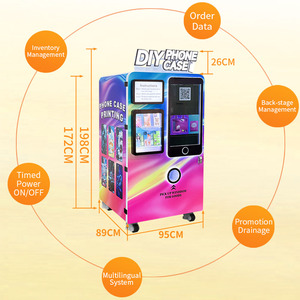 Thỏ đỏ tự động commercia điện thoại trường hợp máy in máy DIY điện thoại di động trường hợp máy bán hàng tự động Trường hợp điện thoại máy làm - Product Image 2
