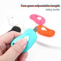 Mini couteau utilitaire portable avec Logo personnalisé, ouvreur de lettres express, coupe-papier de bureau, cadeaux promotionnels