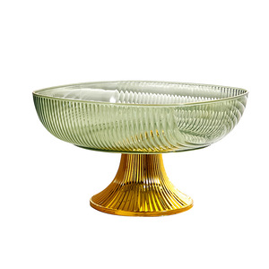 ถาดผลไม้ ห้องนั่งเล่น โต๊ะกาแฟ ของใช้ในบ้าน ปี <span class=keywords><strong>2023</strong></span> รุ่นใหม่ หรูหรา ระดับไฮเอนด์ ขนมขบเคี้ยว ถาดคริสตัล - Product Image 1