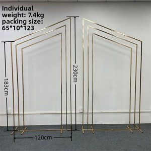Soporte para Arco de Boda y Fondo Decorativo, Soporte para Arco de Globos 0516, Venta Caliente Transfronteriza - Product Image 6