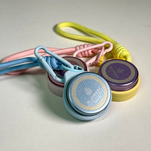 Pot en aluminium rechargeable pour crème et baume à lèvres avec porte-clés, emballage cosmétique, boîte en aluminium ronde de 15 ml - Product Image 3