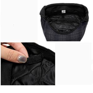 Großhandel Warme Atmungsaktive Verstellbare Klassische Herbst Winter Neue Schiebermütze Retro Woll-<span class=keywords><strong>Ivy</strong></span>-<span class=keywords><strong>Cap</strong></span> Herren Baskenmütze - Product Image 6