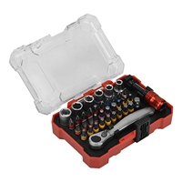 Jeu de 50 embouts de tournevis magnétiques de 1/4 po avec support, pour réparation de machines, électronique, usage domestique et travail du bois
