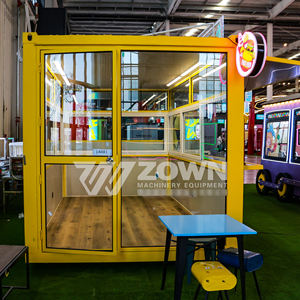 Remolque de Comida Móvil Multifuncional de Fibra de Vidrio Eléctrico Totalmente Equipado, Marca ZOWN, 2 Años de Garantía, Personalizado, Resistente a la Corrosión - Product Image 2