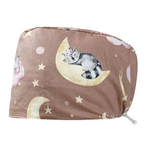 Custom Unisex <b>Nurse</b> Scrub Caps Breathable Cotton & Polyester Digital Printed Logo Medical Dental Hair Headwear Seamless Fusing - Product Image 3