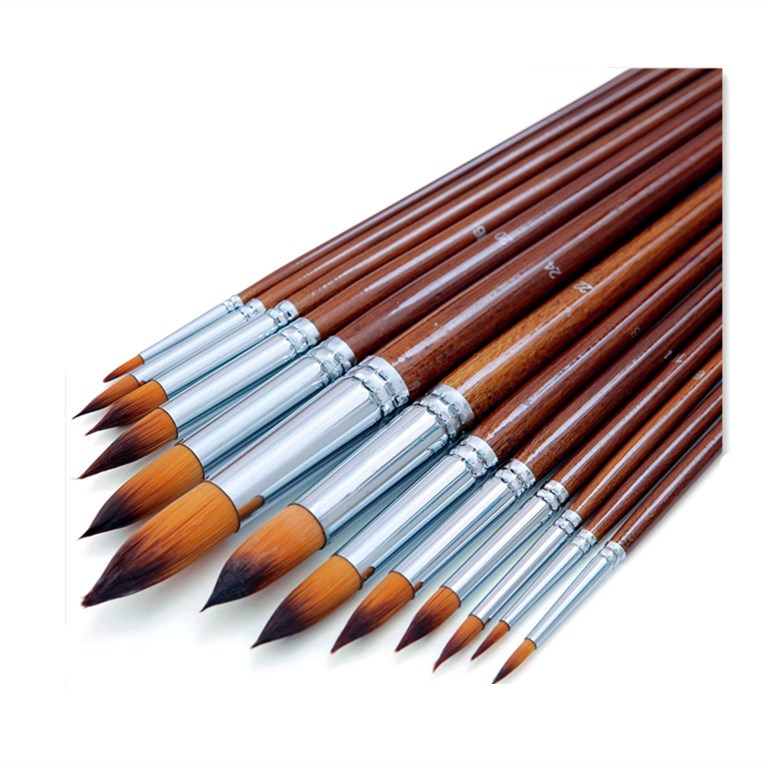 Набор из 13 художественных акварельных кистей