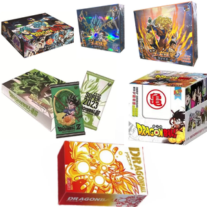 <span class=keywords><strong>Dragon</strong></span> <span class=keywords><strong>Ball</strong></span> TCG naipes de mesa figuras de Anime raras Son Goku coleccionables SSR juego tarjetas Booster Box niños juguetes regalos - Product Image 5