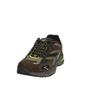 Zapatillas Deportivas para Hombre M411 SN OD YE Marrón con Detalles Amarillos - Product Image 6