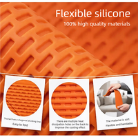 Support de téléphone à ventouse bionique en aluminium renforcé, pliable, flexible, lavable, en silicone pour téléphone et tablette