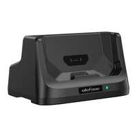 Untuk RugKing 3 Pro Multi-fungsi Nirkabel 10W Portabel 5V/2A Dock Pengisian Daya Meja 2-in-1 Dudukan Pengisi Daya Output Ganda untuk Ponsel