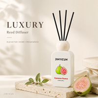 Diffuseur de parfum d'ambiance personnalisé 180 ml aux senteurs fruitées (Cantaloup, Litchi, Pêche, Pomme) pour boutiques de cadeaux, vente au détail et OEM