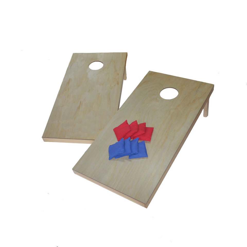 High Quality Bean Bag Toss Games Wooden Cornhole Boards For Outdoor Cornhole Game