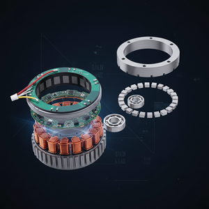 มอเตอร์ Bibo รุ่น FL70HSV 48V ความเร็วสูง 3650 รอบต่อนาที มอเตอร์ BLDC แบบไร้โครง แรงบิด 0.55-1.0 นิวตันเมตร กันน้ำ สำหรับข้อต่อแขนหุ่นยนต์ - Product Image 4