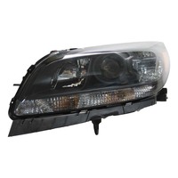 Ensemble de phares projecteurs H11 à boîtier noir pour Chevrolet Malibu LT LS, paire de lampes de conduite avant, 3000 lm, 3000 K, 12 V, 2013-2015