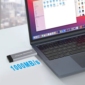 Mini boîtier usb <span class=keywords><strong>ssd</strong></span> USB C 3.1 + 3.0 double connecteur boîtier <span class=keywords><strong>ssd</strong></span> clé B clé B + M aluminium 2 en 1 boîtier <span class=keywords><strong>Ssd</strong></span> M.2 - Product Image 4