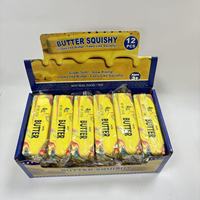 Mini jouet anti-stress réaliste en forme de beurre, de fromage ou de pain, à rebond lent, doux et légèrement compressible