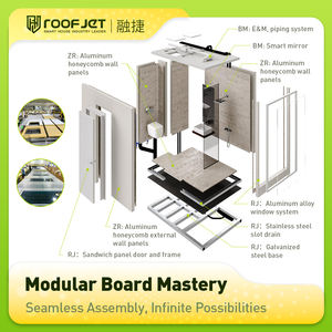 <span class=keywords><strong>Casas</strong></span> Prefabricadas de 2 Dormitorios a Buen Precio, Edificio Prefabricado para Restaurante, Casa Prefabricada Desmontable Modular - Product Image 5