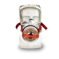 Masque d'évasion d'incendie TZL Cagoule faciale résistante au feu pour fumer l'équipement et l'accessoire de lutte contre les incendies de gaz