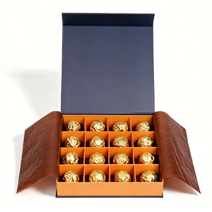 Caja Magnética Ecológica con Forma de Libro, Caja para Chocolates con Lazo, Caja de Embalaje de Papel para Dulces con Logotipo Personalizado para el Día de San Valentín - Product Image 2