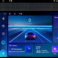 DeYongwang 2026 Nouveau système de navigation automobile Android grand écran OLED 9-10 pouces tout-en-un pour CarPlay sans fil et image de recul