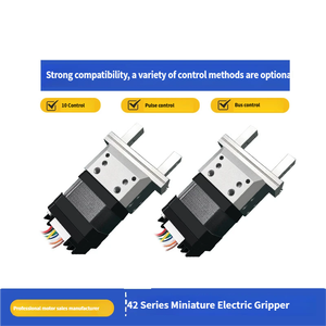 SAMSR Motor paso a paso híbrido <span class=keywords><strong>Nema</strong></span> <span class=keywords><strong>17</strong></span> DC 24V integrado con control de accionamiento, Pinza eléctrica para brazo robótico que reemplaza el dedo industrial - Product Image 3