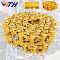 Chaîne de chenilles pour bulldozer Worthpart WTH Dozer D3B D3 D4 D5B D6B D6D D6C D6R D7 D7R D7F D7H D7G D8 D8K D8R D8H D9R D9H D10 D10N