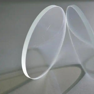 Lentille de protection laser 40*2mm 50*2 pour tête de découpe laser, fenêtre optique en fibre de silice fondue avec revêtement AR - Product Image 1