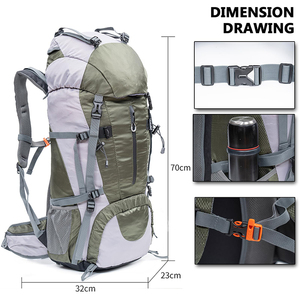 Factory Wholesale Casual Unisex Outdoor Waterproof Bag Sport Camping Hiking <b>Backpack</b> for Outdoor Travel - Product Image 4