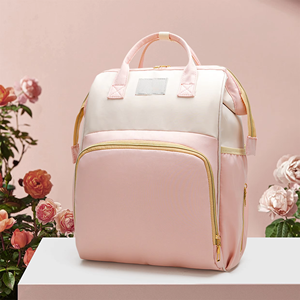 Riciclato su misura pieghevole rimovibile pannolino del bambino tela mamma Organizer borsa per la scuola materna - Product Image 4