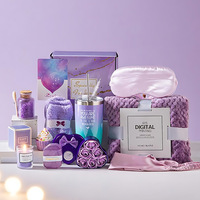 Coffret de Soins Spa Artisanal en Coton pour le Dropshipping - Cadeau de Fêtes (Fête des Mères, Pâques, Noël, Saint-Valentin) avec Boule de Bain et Masque pour les Yeux, Serviette - par Maysun Shopify