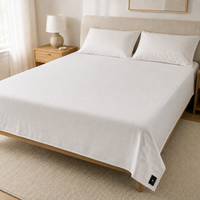 Draps de mise à la terre conducteurs en argent (10 %) et coton (90 %) |   Literie antistatique pour la relaxation, le soulagement de la douleur et le bien-être général