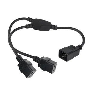 Adattatore per saldatore da 30 a Y Splitter Tiger bollitore elettrico C19 cavo di alimentazione europeo C19 Multi Socket Pdu