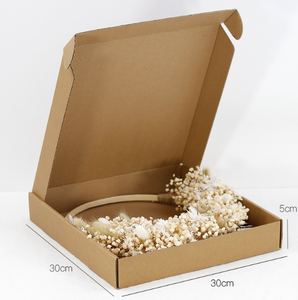 Guirlande <span class=keywords><strong>murale</strong></span> bohème magique faite à la main, petite, pour intérieur, style ferme, naturelle, en cercle, pour la maison, mariage, Thanksgiving, eucalyptus, pampas - Product Image 2