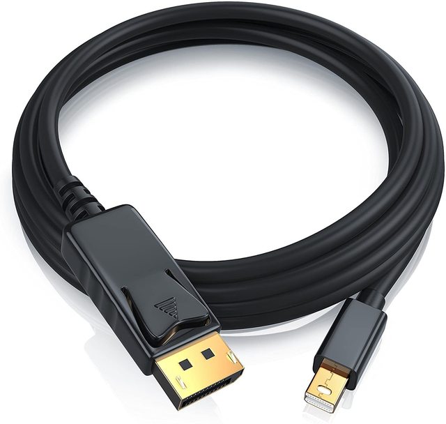 Mini DisplayPort to DP 1.4 Cable Cord 8K 4K HDR 60Hz 144Hz 165Hz Display Port Adapter for PC Laptop