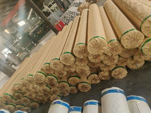 Rollo de suelo de vinilo de PVC de diseño moderno, linóleo <span class=keywords><strong>blanco</strong></span> con respaldo de fieltro, antideslizante para aplicaciones hoteleras - Product Image 3