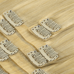 KSWIGS Salon Grade PU <b>Clip</b> In Hair Extensions 100 Percent Human Hair Custom Color Ready To Ship - Product Image 2