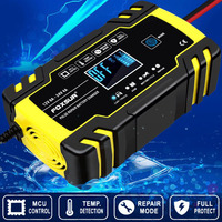 Chargeur de batterie de haute qualité 24V 4A 8A 12v Chargeurs de batterie Calcium Gel AGM Wet EFB Chargeur de batterie intelligent