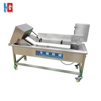 Machine à frire les pommes de terre industrielle, machine à beignets automatique, convoyeur continu, friteuse électrique à chauffage