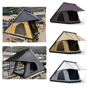Nouvelle arrivée <span class=keywords><strong>camping</strong></span> en plein air automatique luxe coque dure aluminium triangle tentes de toit les <span class=keywords><strong>moins</strong></span> chers pour véhicules - Product Image 2